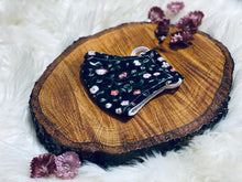 Load image into Gallery viewer, Night Flower- Three Layer, Anti-Fluid Face Mask