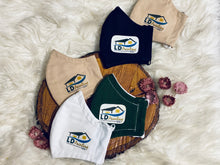 Load image into Gallery viewer, Logo- Three Layer, Anti-Fluid Face Mask