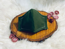 Load image into Gallery viewer, Marine Green- Three Layer, Anti-Fluid Face Mask