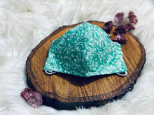 Load image into Gallery viewer, Leafy Green- Three Layer, Anti-Fluid Face Mask