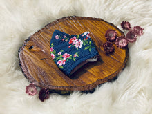 Load image into Gallery viewer, Flower Patch: Three Layer, Anti-Fluid Face Mask