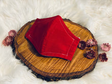 Load image into Gallery viewer, Royal Red- Three Layer, Anti-Fluid Face Mask
