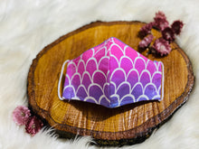 Load image into Gallery viewer, Littles Ombré in Pink: Three Layer, Anti-Fluid Face Mask
