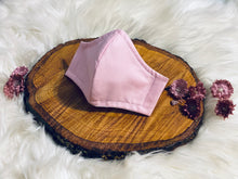 Load image into Gallery viewer, Littles Pretty in Pink-Three Layer, Anti-Fluid Face Mask
